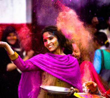 Photo Fête des Couleurs au Rajasthan (Hôtel avec Voiture et Chauffeur)